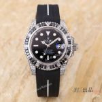 Swiss Quality Rolex Submariner Replica Citizen 8215 Watch Black Dial Rubber B Strap